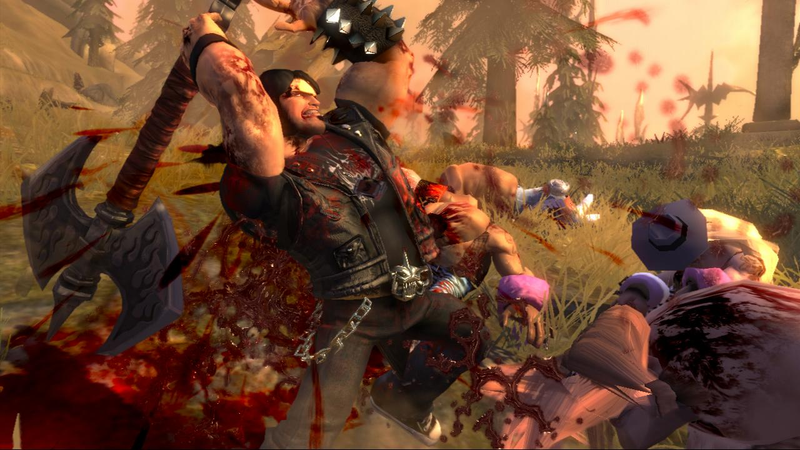 Illustration for article titled Brutal Legend: Battle of the Bands... With Axes... Real Axes